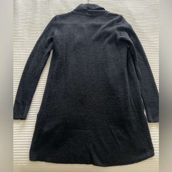 Barefoot Dreams Black Cozy Cardigan - Picture 4 of 4